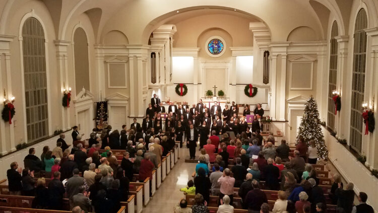 Bel Canto received a standing ovation at Front Street UMC in Burlington