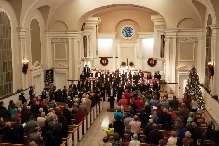 Bel Canto received a standing ovation at Front Street UMC in Burlington