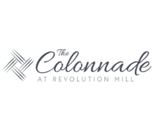 The Colonnade at Revolution Mill sponsor logo