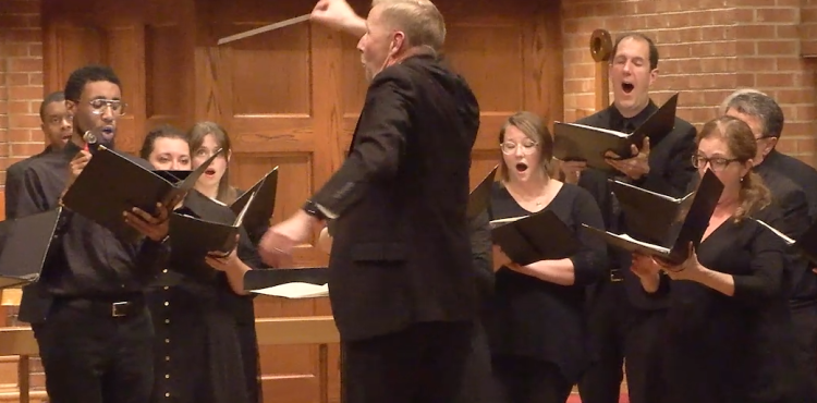 Welborn Young conducts Bel Canto Company at Ebenezer Lutheran Church