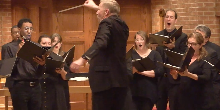 Welborn Young conducts Bel Canto Company at Ebenezer Lutheran Church