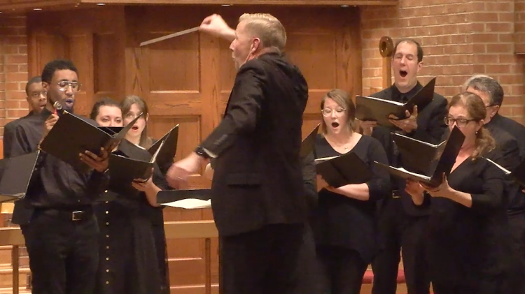 Welborn Young conducts Bel Canto Company at Ebenezer Lutheran Church