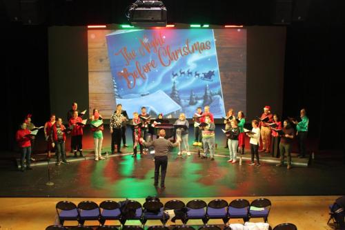 Bel Canto Company performing at the Night Before Christmas 